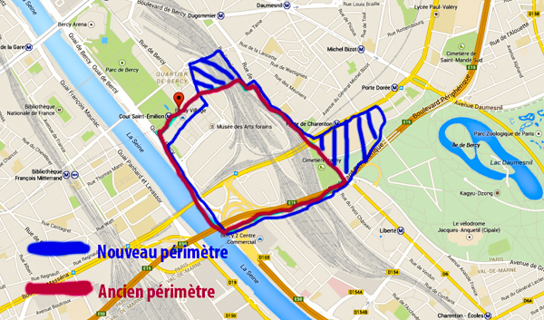 Le Journal du Grand Paris : Bercy-Charenton : zoom sur l’extension du périmètre de la ZAC