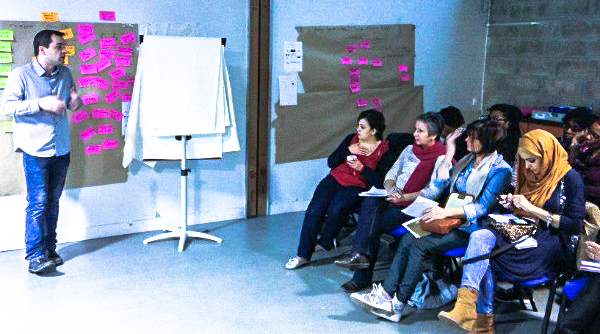 Le Journal du Grand Paris : Session de formation à la pépinière de La Courneuve.
