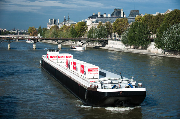 Seine Porte conteneurs © Haropa Seine Porte conteneurs©Haropa