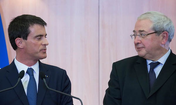 Signature du contrat de plan Etat-Région avec Manuel Valls