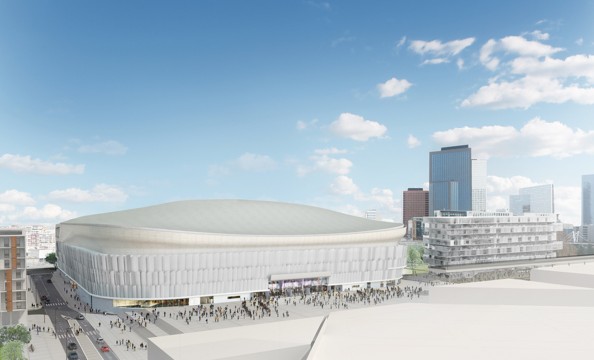 L'Arena à Nanterre.