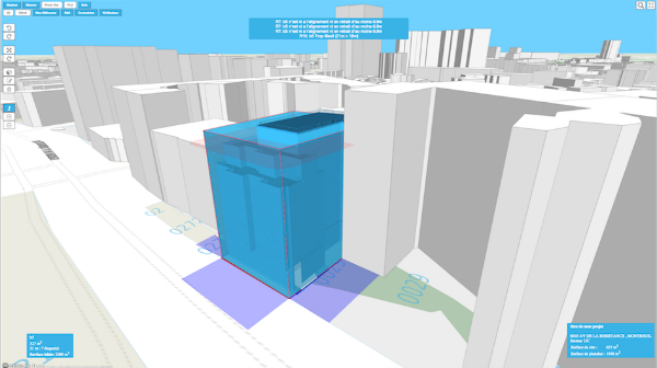 Exemple de visualisation possible avec Buildrz.
