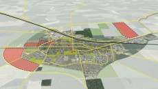 Plan de la ZAC Grand plaine à Nangis