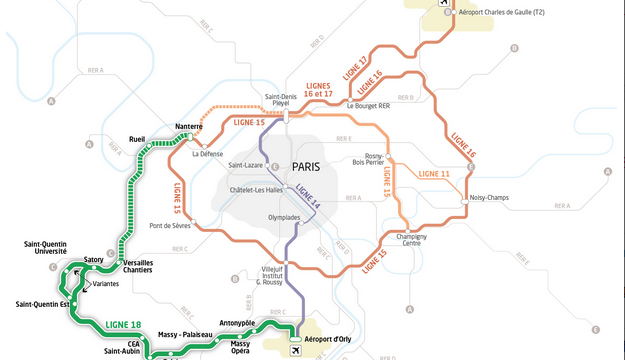 Ligne 18 GPE