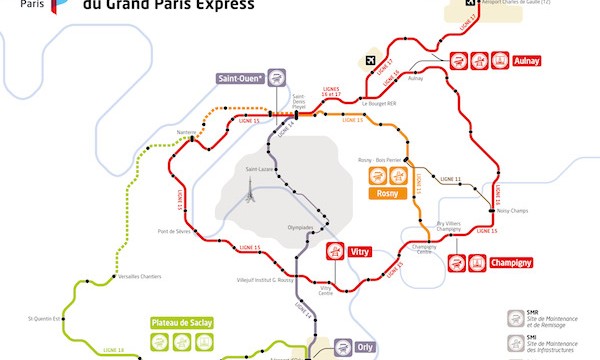 Les sites industriels du Grand Paris express