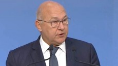 Michel Sapin, ministre des Finances, lors de la présentation du PLF pour 2016.