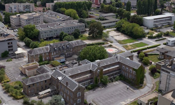 Vue du site hospitalier de Lagny-sur-Marne.