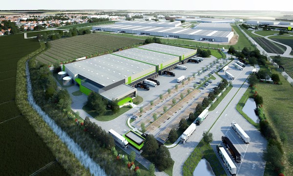 Entrepôt Goodman à Brie-Compte-Robert (Seine-et-Marne)