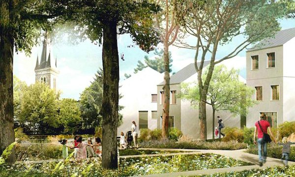 Vue du programme de logements de Saint-Michel-sur-Orge.