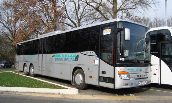 Car de la flotte des Transports Daniel Meyer.