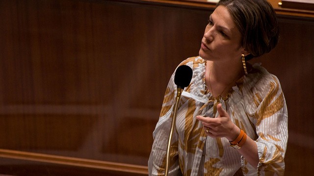 Chantal Jouanno à l'Assemblée nationale, en 2009 © Richard Ying