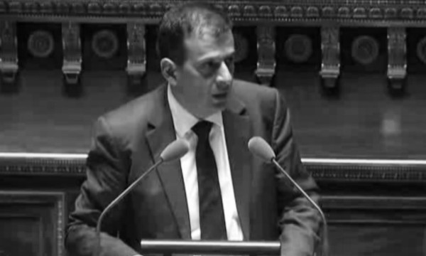 Philippe Kaltenbach au Sénat.