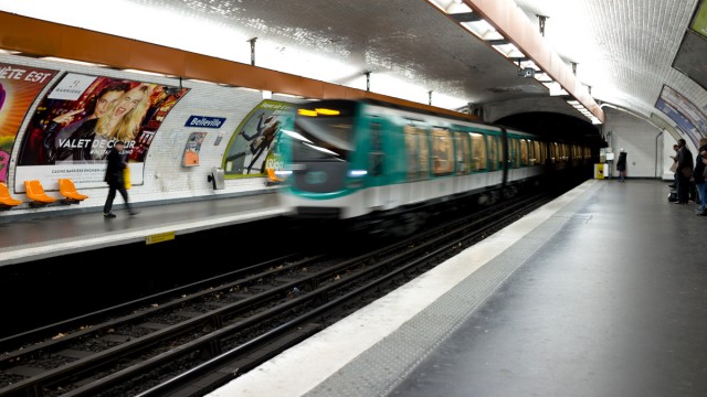 Métro - Ligne 11 - Bellleville - RATP ©Jgp