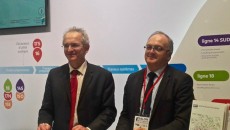Christophe Devys et Philippe Yvin au Salon de l'Amif.