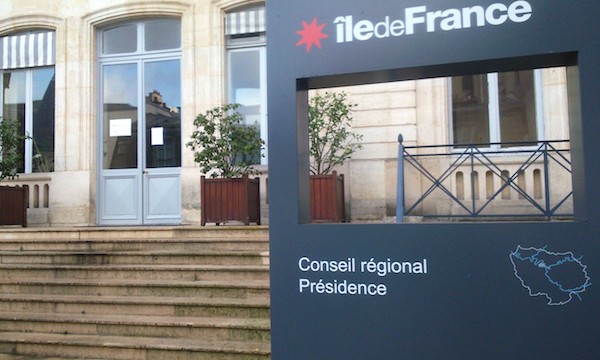 Conseil régional d'Ile-de-France.