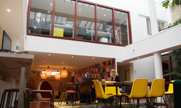 Le nouvel espace de Paris pionnières, 35 rue du Sentier (2e arr.).