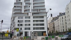 Logements neufs avenue de Clichy (17e arr.).