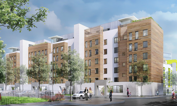 Vue des Provinces françaises à Nanterre. logement