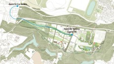 Tracé de la liaison Saint-Cyr-Satory