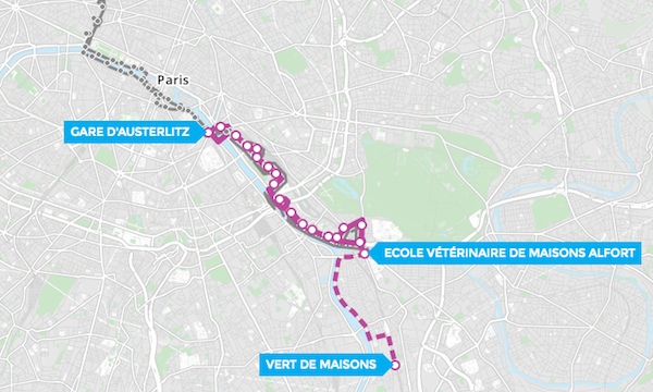Projet de révision du tracé de la ligne 24.