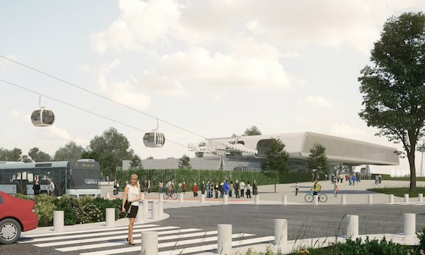 Projet de station Temps Durables (variante en rdc).