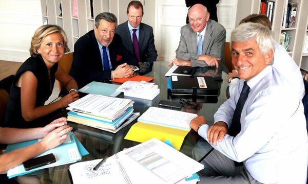 Valérie Pécresse et Hervé Morin le 30 août.