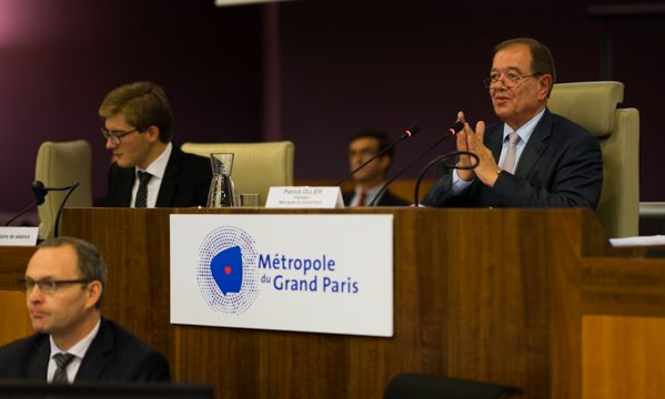 Patrick Ollier lors du conseil métropolitain du 30 septembre 2016.