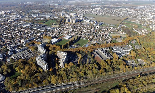Vue générale de la gare de Sevran Livry.