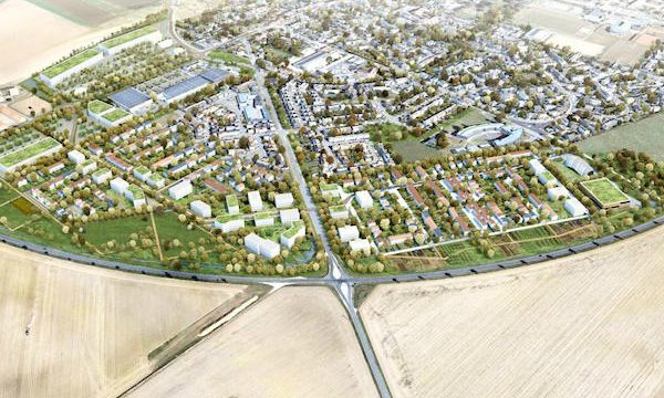 La ZAC de la Grand plaine à Nangis doit accueillir 600 nouveaux logements dont 30 % de sociaux sous forme de maisons individuelles ou de petits collectifs.