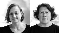 Christiane Blancot, responsable du pôle évolutions urbaines, et Stéphanie Jankel, chargée d’études