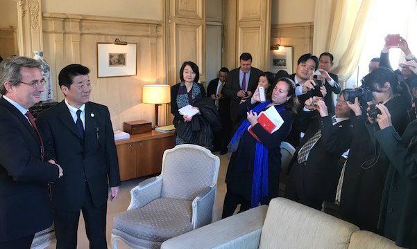 Jean-Christophe Fromantin et Ichiro Matsui