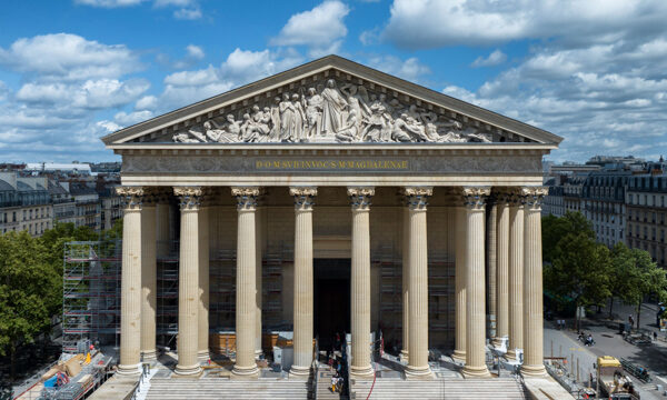 La nouvelle façade de l'église de La Madeleine © Degaine / Ville de Paris