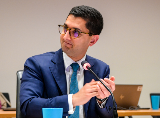 Seine-Saint-Denis — Zartoshte Bakhtiari, président de Grand-Paris Grand-Est