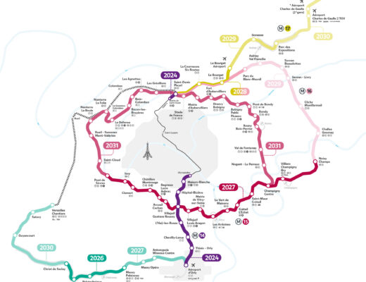 Grand Paris express : la ligne 18 confirmée pour décembre, les lignes 16 et 17 décalées à 2028 et 2029